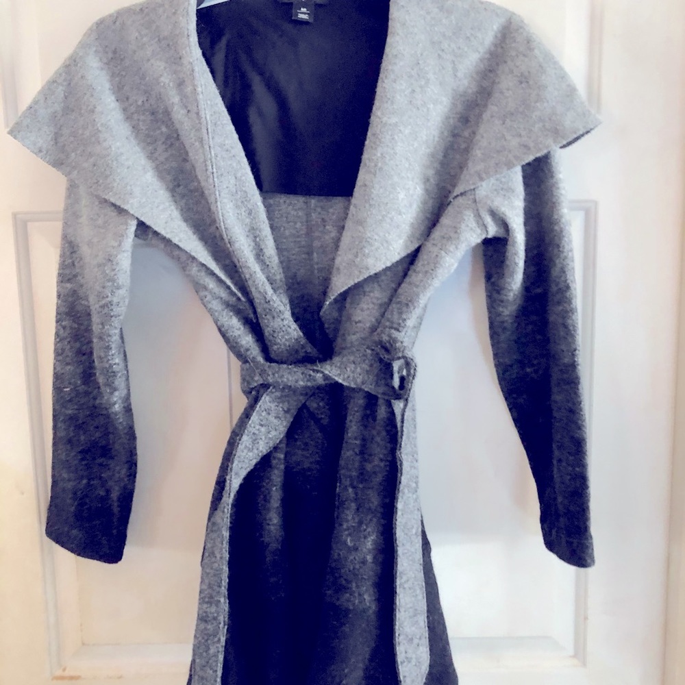 Ombré Grey and black knee length